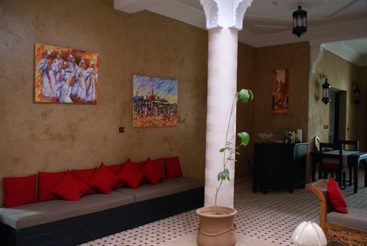 Riad Les Jardins De Tafraoute Hotel Foum Mharech Buitenkant foto